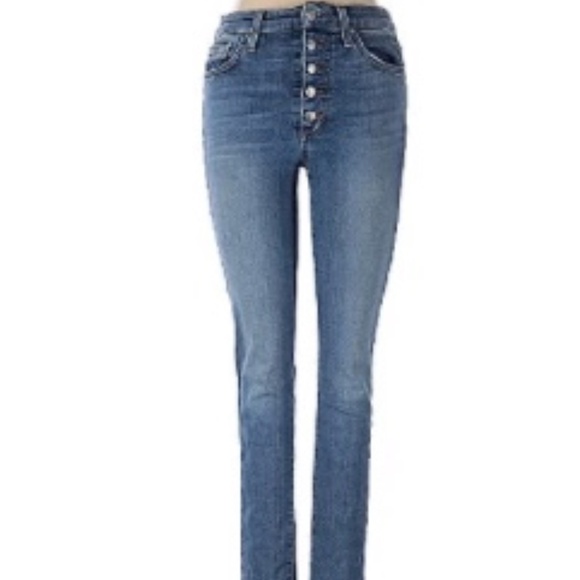 Skinny High Rise Button Fly - Picture 3 of 3